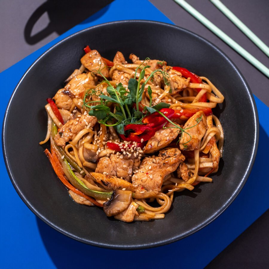 CHICKEN UDON