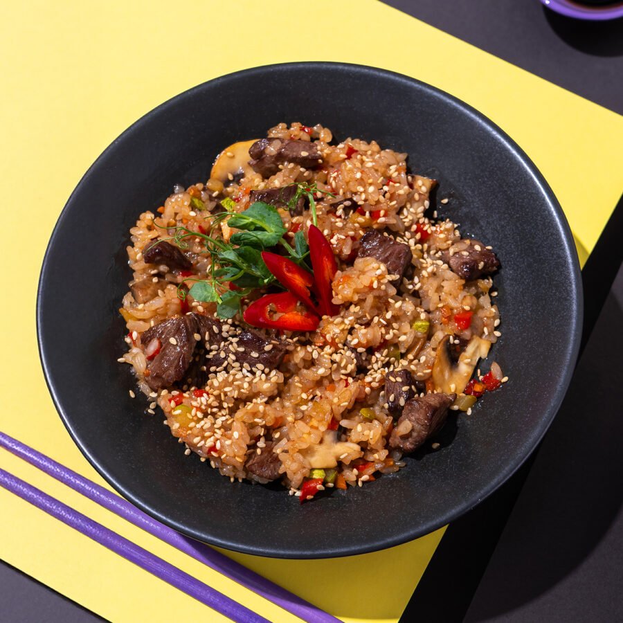 FRIED RICE BEEF